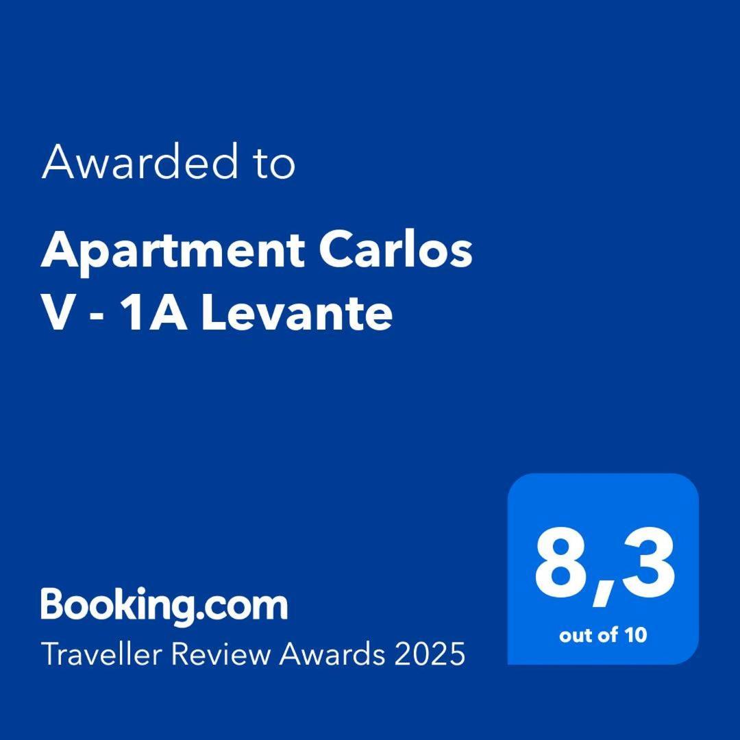 Apartment Carlos V - 1A Levante 貝尼多姆 外观 照片